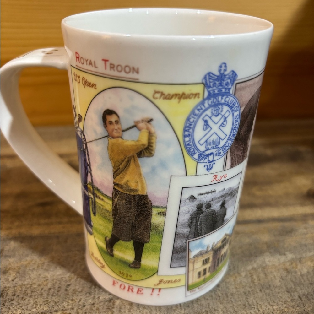 Dunoon Classic Golf Fine Bone China Mug - Picture 4 of 10